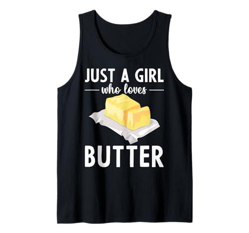 Butter Lovers Butter Nur EIN Mädchen, das Butter liebt Tank Top Butter Lovers Butter Nur EIN Mädchen, das Butter liebt Tank Top von Butter Lovers Tees