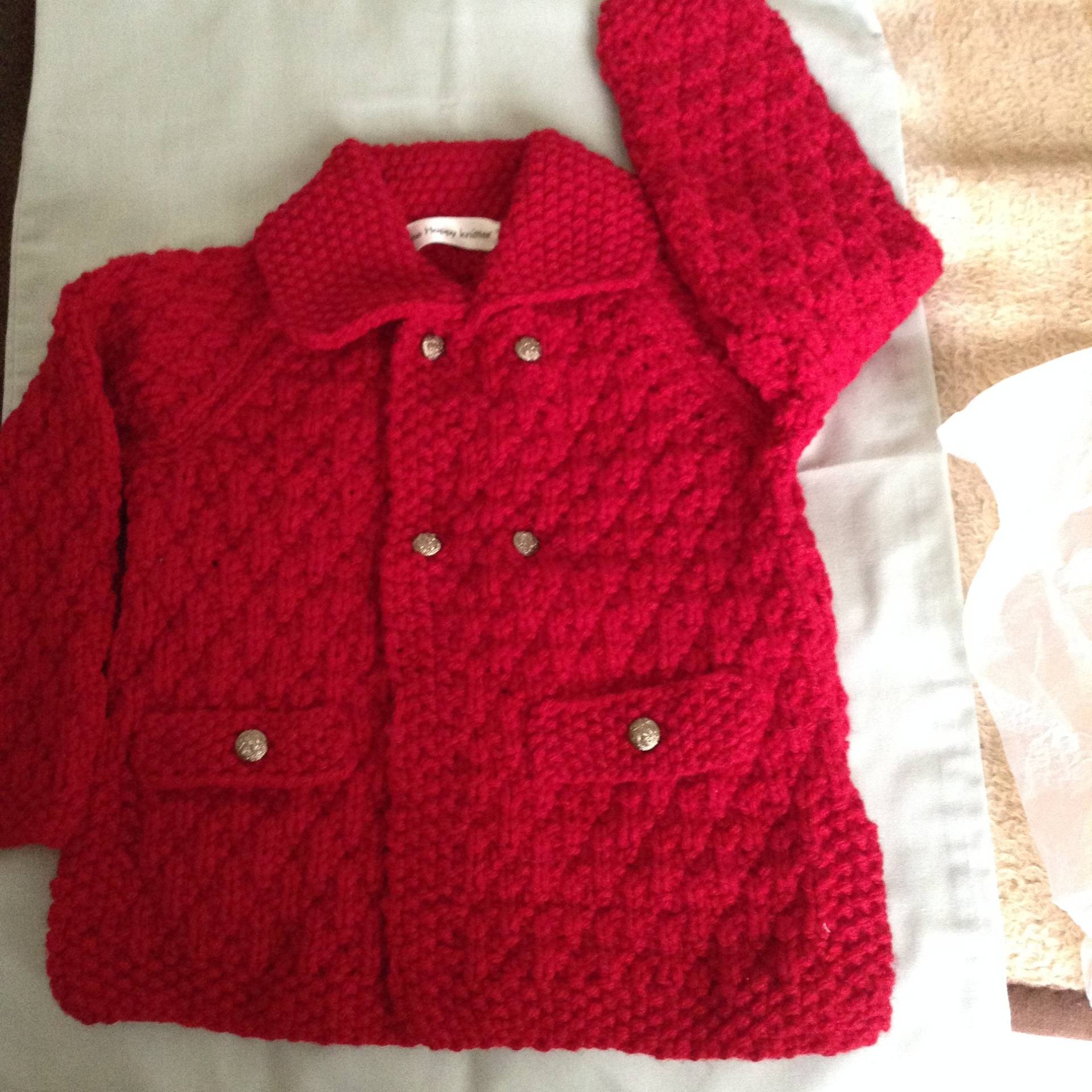 Zweireihige Jacke Für Kleinkinder Zweireihige Jacke Für Kleinkinder von Butterflies61