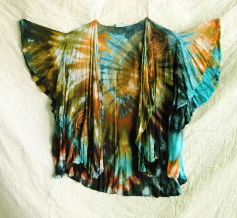 Ice Dyed Butterfly Jacke Rayon Dharma Trading von ButterfliesOfDoom