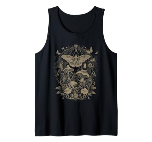 Niedlicher Fairycore Mottengrunge ästhetischer Blumen für Mädchen und Frauen Tank Top von Butterfly Grunge Fairycore Therian Clothing