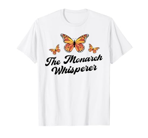 Dieser Monarchflüsterer Schmetterling Liebhaber Retro Vintage Damen T-Shirt Dieser Monarchflüsterer Schmetterling Liebhaber Retro Vintage Damen T-Shirt von Butterfly Wonderful Life Co