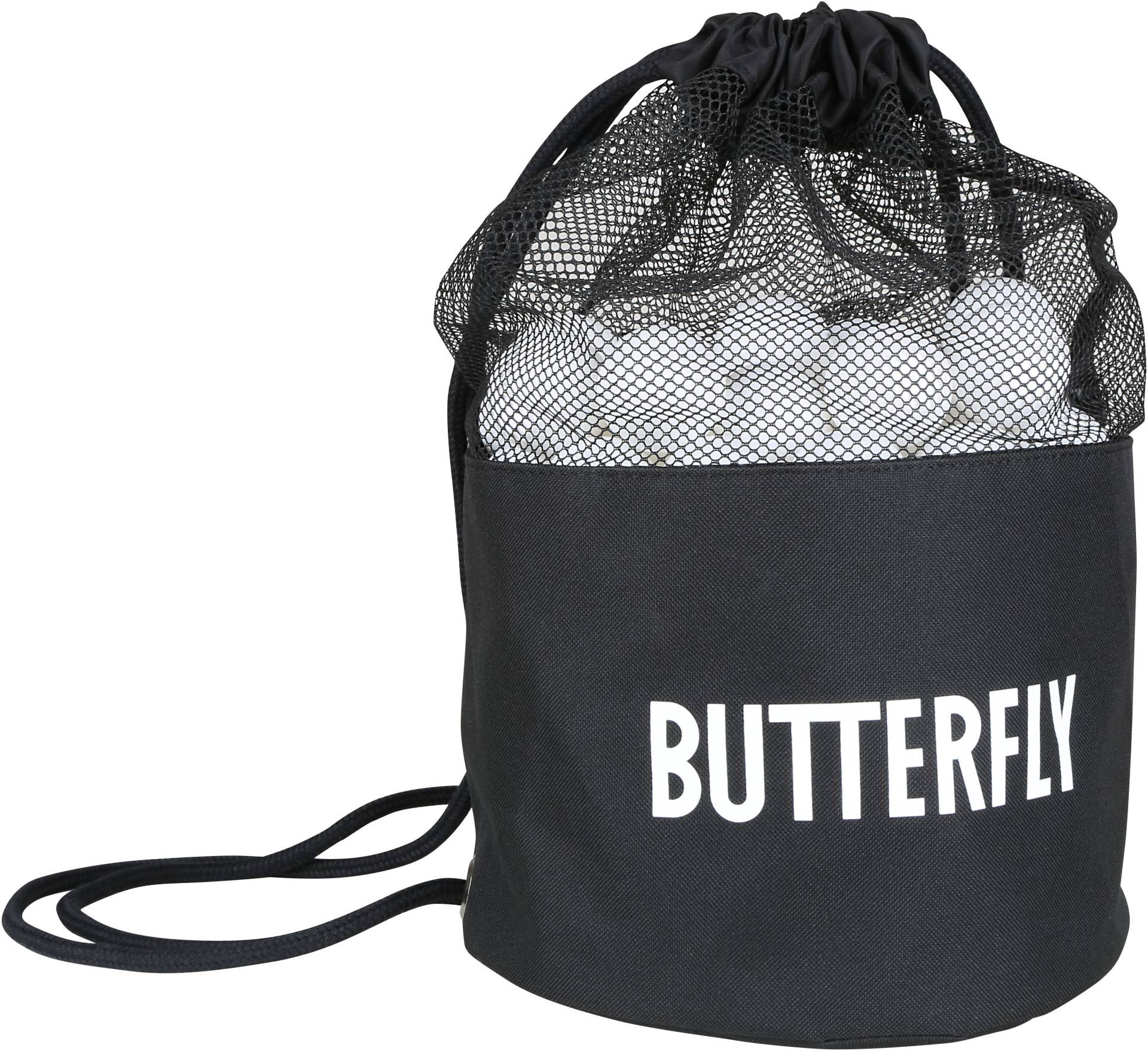 Butterfly Turnbeutel "Tischtennisballtasche inkl. 100 Tischtennisbälle, Zubehör" von Butterfly