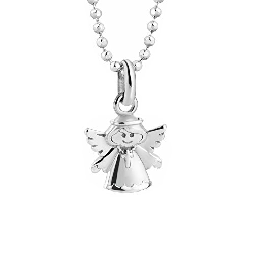 butterfly Kinderkette Mädchen Halskette Silber 925 Engel-Anhänger Schutzengel Glücksbringer längen-verstellbar Ökologische Verpackung Geschenk Mädchen Schmuck von butterfly