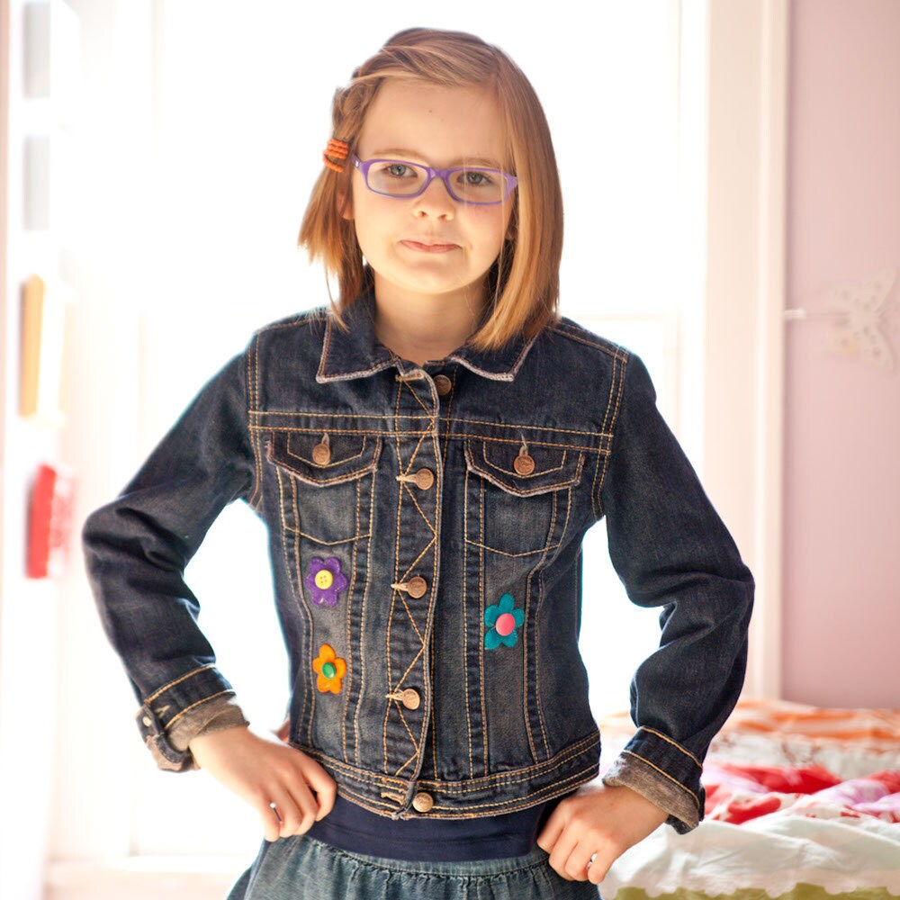 Sunburst Beetle Jeansjacke Sunburst Beetle Jeansjacke von ButtonByRya