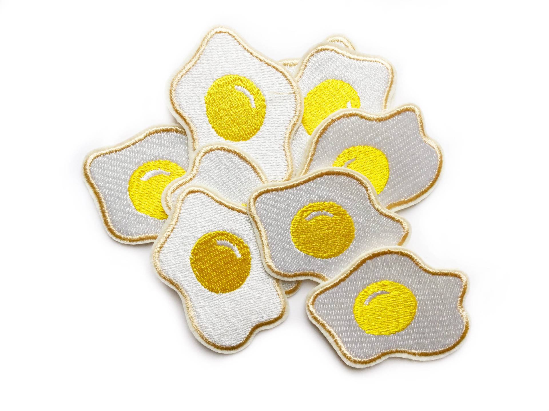 1+ Ei Aufnäher - Kleine Patches Lebensmittel Kleiner Gestickter Süßer 1+ Ei Aufnäher - Kleine Patches Lebensmittel Kleiner Gestickter Süßer von ButtonCool