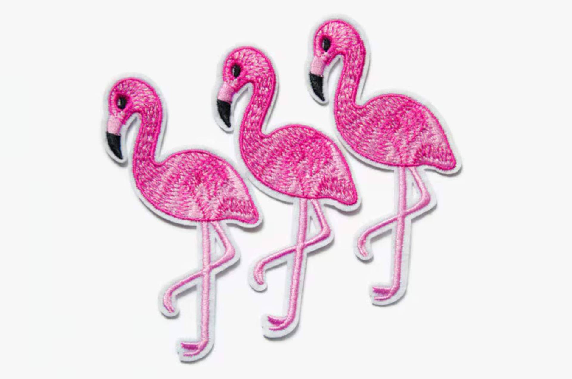 1+ Flamingo Patch - Bügelbild Süße Patches Flamingos Gestickte Applikation Rosa Flicken 1+ Flamingo Patch - Bügelbild Süße Patches Flamingos Gestickte Applikation Rosa Flicken von ButtonCool