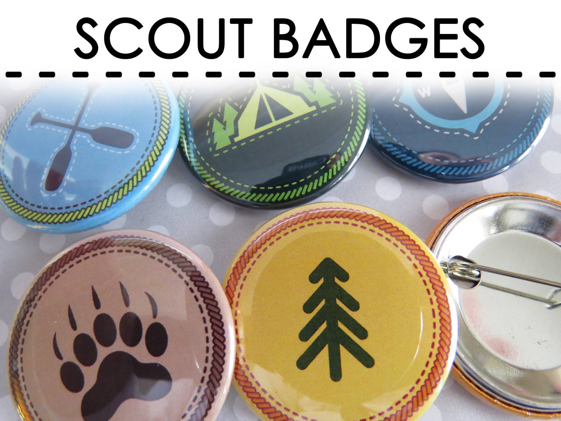 Scout Badges, Merit Badges Pins - Russel Up Kostüm Abzeichen Outdoor Natur Camp Set Mit 10 Oder 30 von Buttonhead