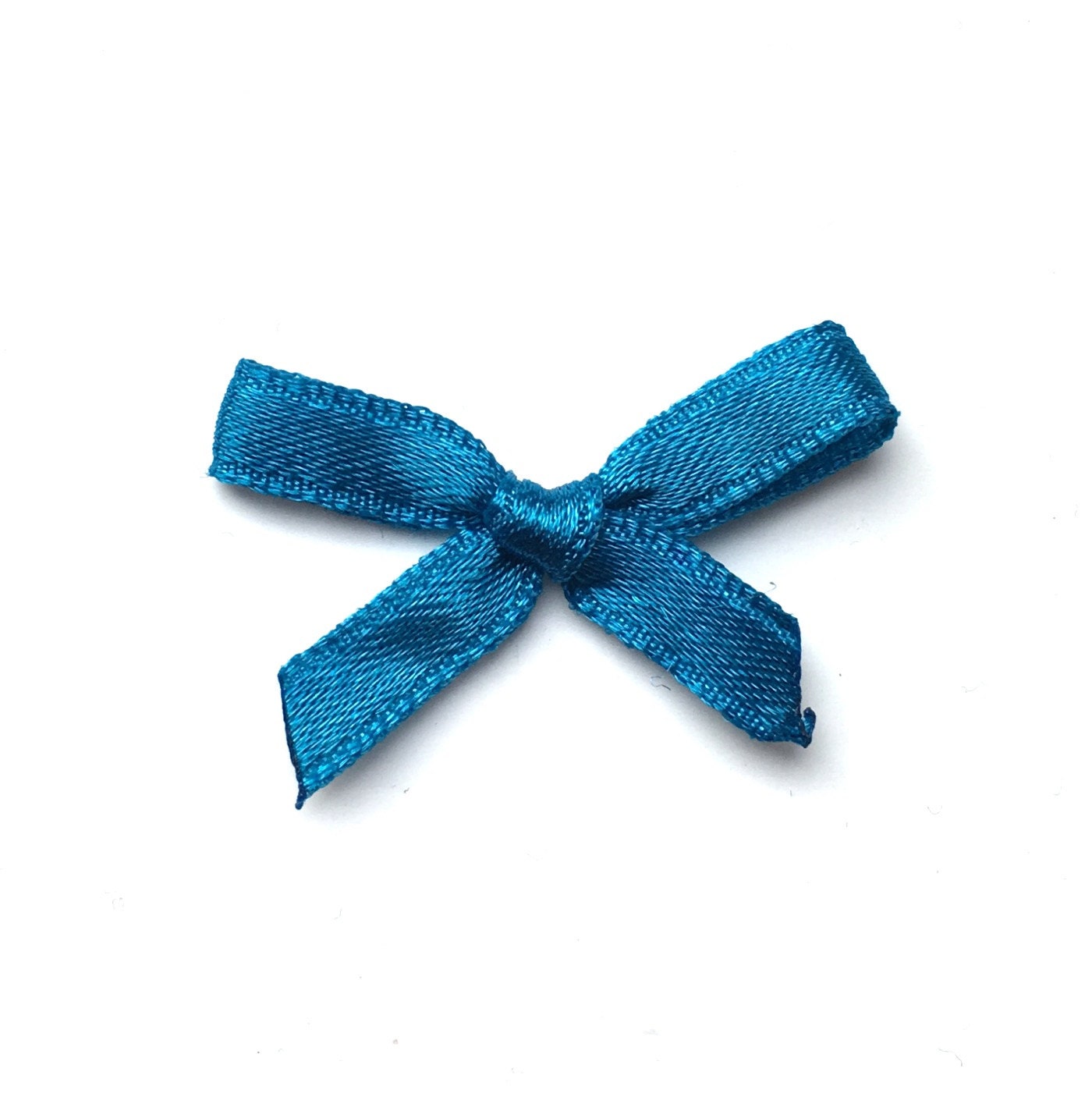 Türkis Satinschleifen Schleifen Vorgebundene Schmuck Verzierungen | 20 Stück Türkis Satinschleifen Schleifen Vorgebundene Schmuck Verzierungen | 20 Stück von Buttonsheduk