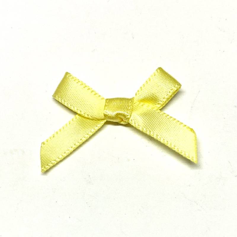 Zitronengelbe Satinbandschleifen 7 Mm, 20 Stück Bastelbedarf Zitronengelbe Satinbandschleifen 7 Mm, 20 Stück Bastelbedarf von Buttonsheduk