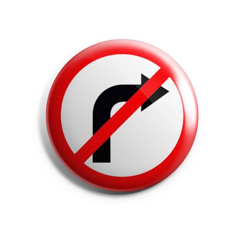 Gegen Rechts Abbieger Button | Demokratie Politik Deutschland Bundestagswahl Afd Wahlen Btw25 Rassismus Buttonwerkstatt Gegen Rechts Abbieger Button | Demokratie Politik Deutschland Bundestagswahl Afd Wahlen Btw25 Rassismus Buttonwerkstatt von Buttonwerkstatt