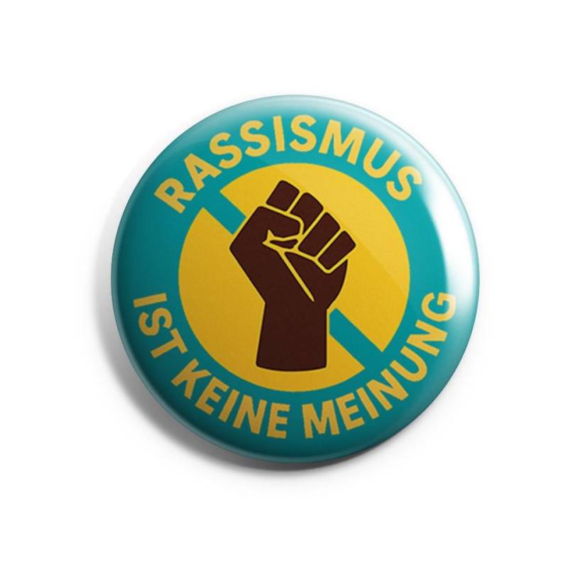 Rassimus Ist Keine Meinung Button Demokratie Politik Deutschland Bundestagswahl Afd Wahlen Fckafd Fcknzs Buttonwerkstatt von Buttonwerkstatt