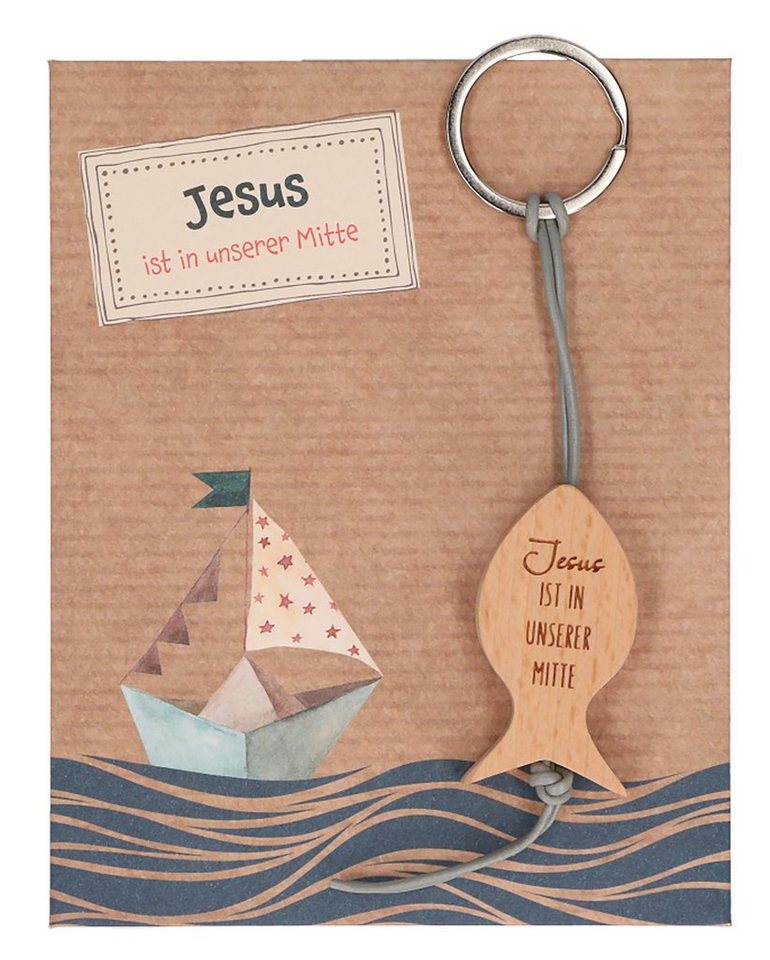 Butzon & Bercker Verlag Schlüsselanhänger Schlüsselanhänger 'Jesus ist in unserer Mitte' Butzon & Bercker Verlag Schlüsselanhänger Schlüsselanhänger 'Jesus ist in unserer Mitte' von Butzon & Bercker Verlag