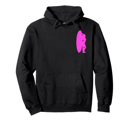 Heißes rosafarbenes Surfer-Mädchen Pullover Hoodie von Buy Cool Shirts