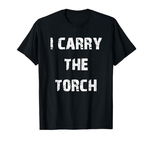 Ich trage die Fackel T-Shirt von Buy Cool Shirts