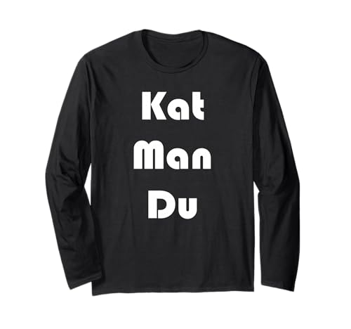 Kat Man Du Langarmshirt von Buy Cool Shirts