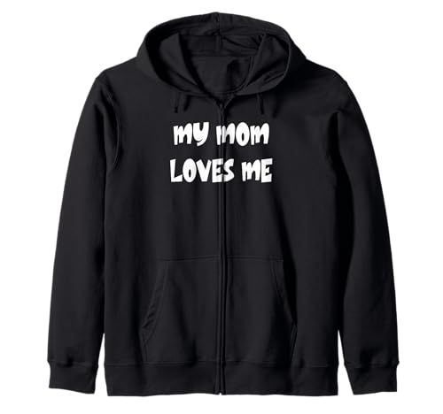 Meine Mama liebt Mich Kapuzenjacke von Buy Cool Shirts