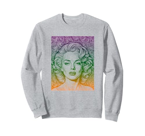 Retro-Glamour-Mädchen Sweatshirt von Buy Cool Shirts