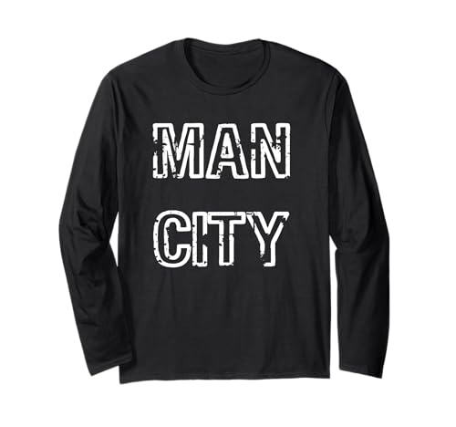 Stadt Man Langarmshirt von Buy Cool Shirts