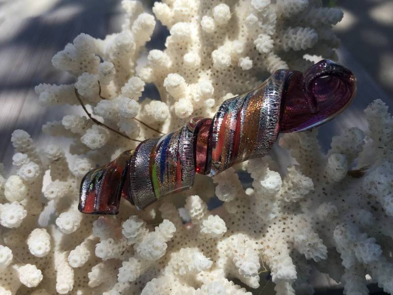 Handgefertigte Murano Glastropfen Anhänger Foil Schmuck Versorgung von BuyAFairytale