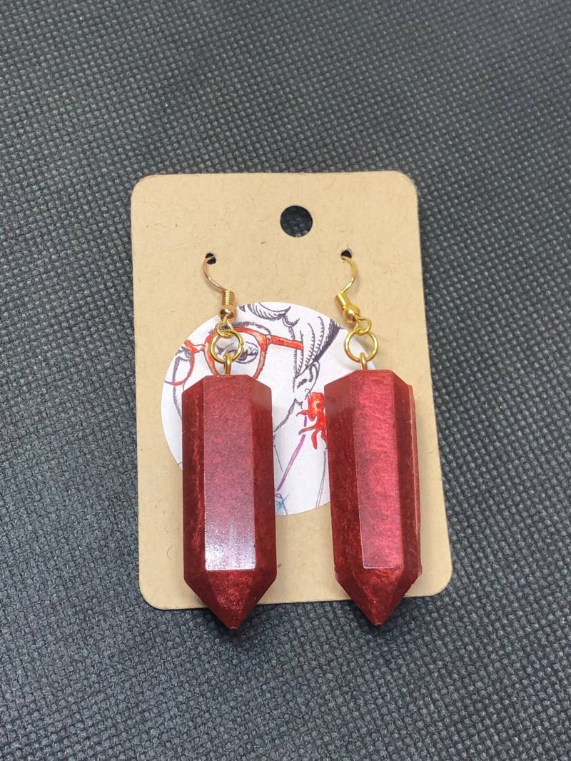 Karneol Inspiriert Gebrannte Orange Kristall Baumelt von BuyApeShiz