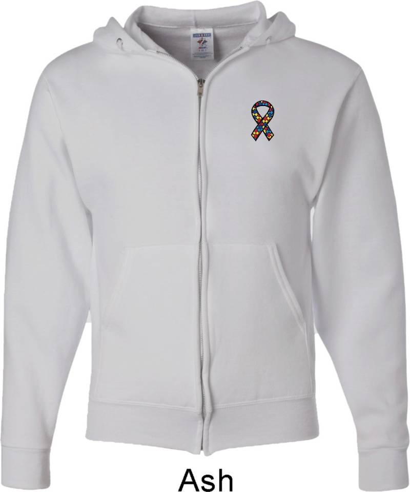 Autism Awareness Ribbon Tasche Drucken Adult Unisex Voller Zip Hoodie Autrib-Pp-993 Autism Awareness Ribbon Tasche Drucken Adult Unisex Voller Zip Hoodie Autrib-Pp-993 von BuyCoolShirts