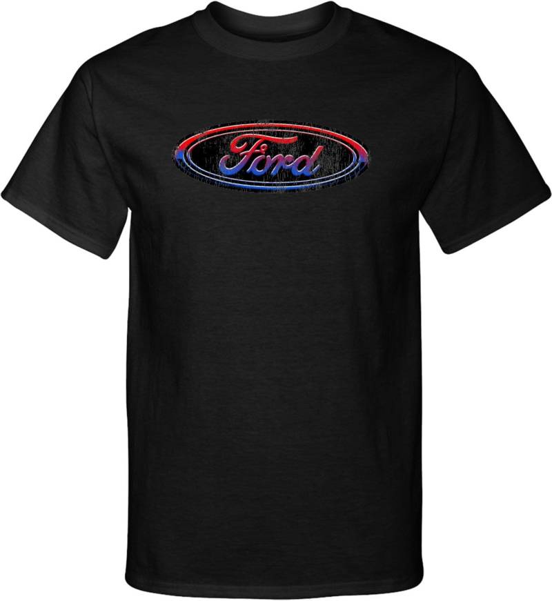 Beunruhigt Ford Oval Erwachsene Unisex Groß T-Shirt 21531Ev 2-Pc61T Beunruhigt Ford Oval Erwachsene Unisex Groß T-Shirt 21531Ev 2-Pc61T von BuyCoolShirts