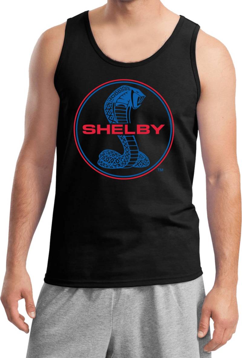 Blaue Und Rote Shelby Cobra Erwachsene Unisex Ford Tank-Top 18150El2-2200 von BuyCoolShirts