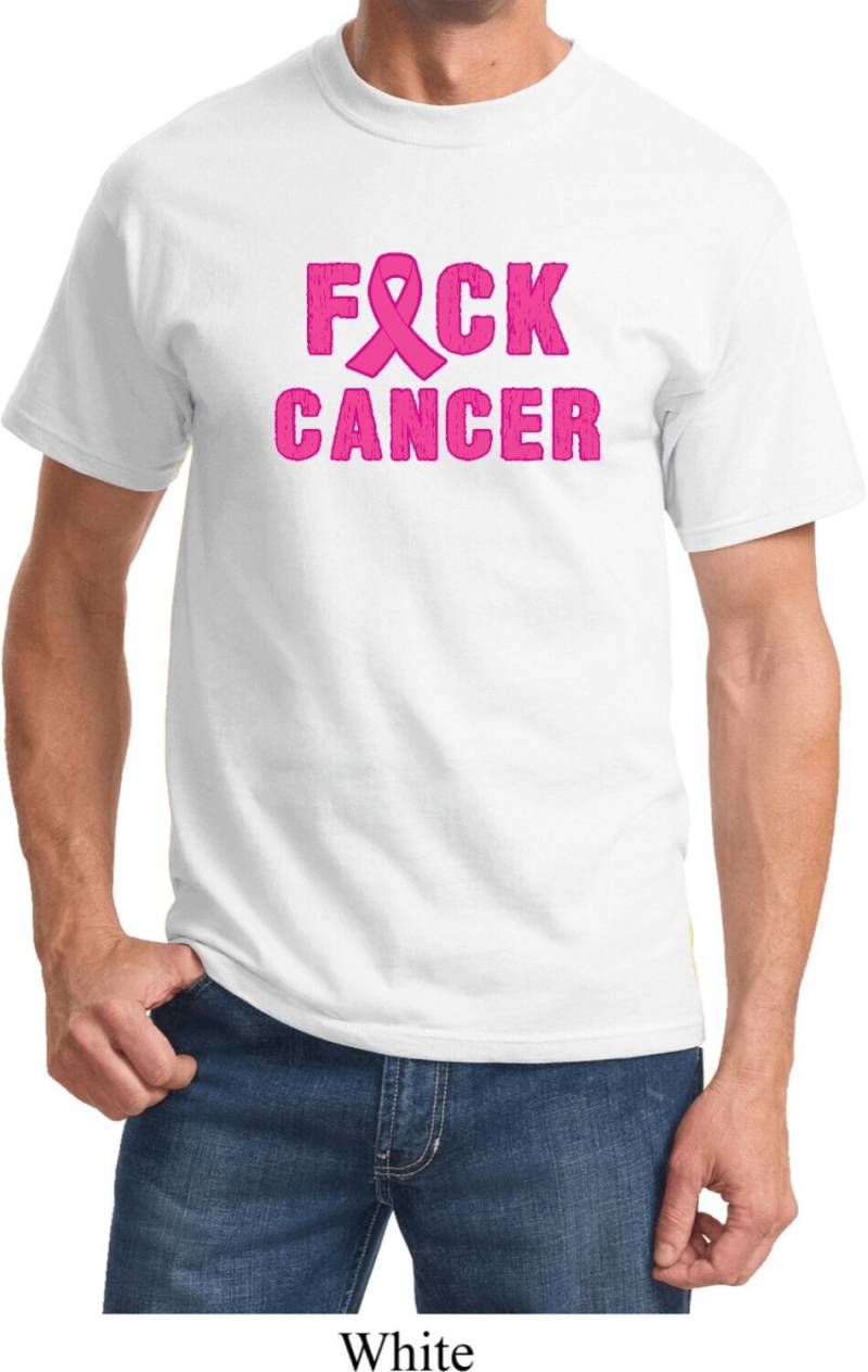 Brustkrebs-Bewusstsein F Ck Krebs-T-Shirt Fcancer-Pc61 Brustkrebs-Bewusstsein F Ck Krebs-T-Shirt Fcancer-Pc61 von BuyCoolShirts