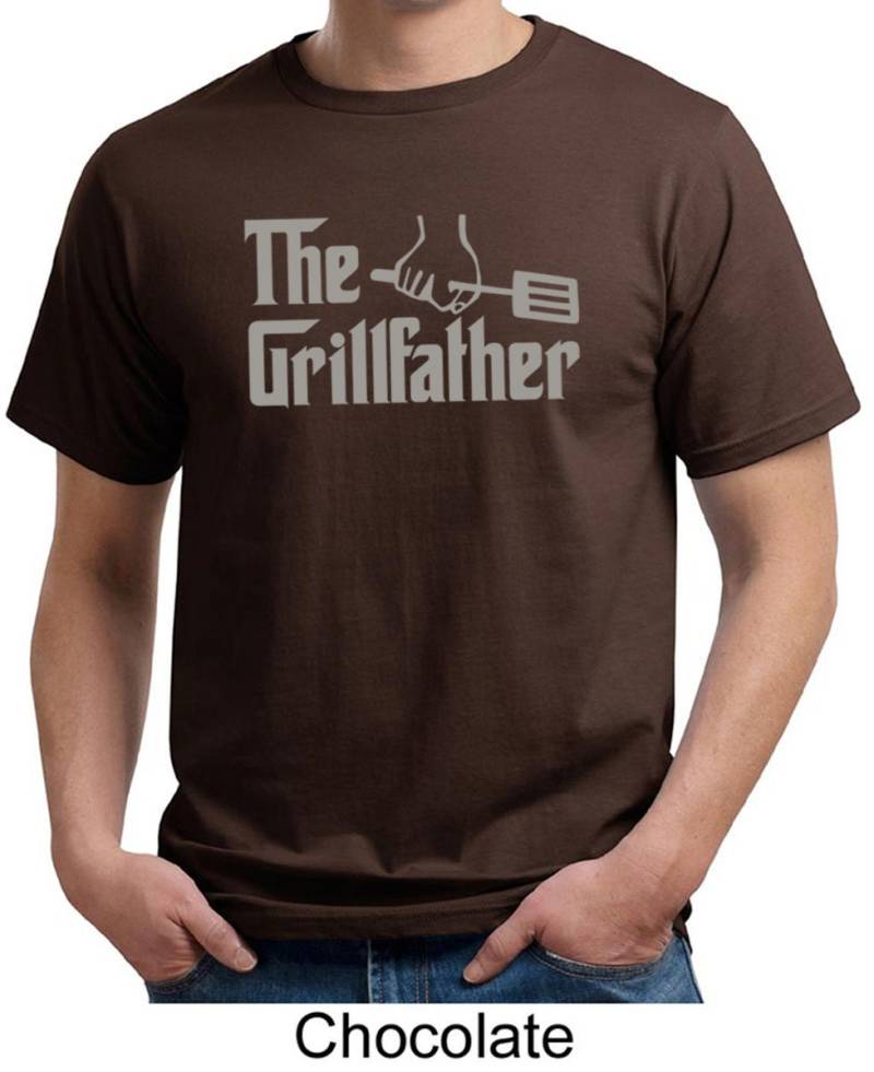 Der Grill Vater Mens Bio-T-stück T-Shirt Grillfather-Pc50Org von BuyCoolShirts