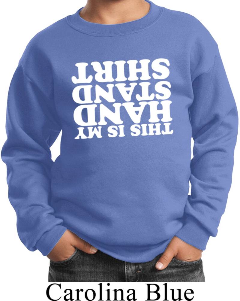 Dies Ist Mein Handstand Shirt Kind Gymnastik Sweat Handstand-Pc90Y von BuyCoolShirts