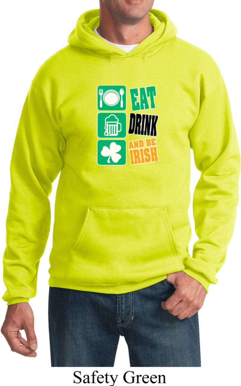 Essen Trinken Be Irish St Patrick Es Day Hoodie Xit-11797-Pc90H Essen Trinken Be Irish St Patrick Es Day Hoodie Xit-11797-Pc90H von BuyCoolShirts