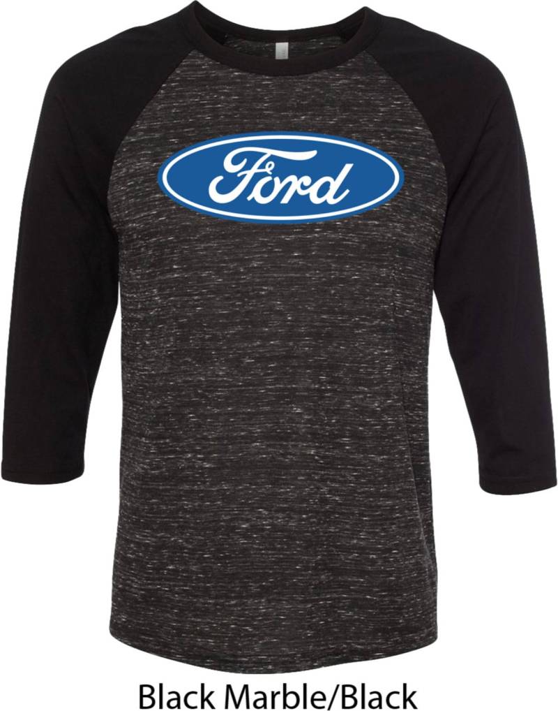 Ford Oval Erwachsene Unisex Raglan Shirt 12614E2-3200 Ford Oval Erwachsene Unisex Raglan Shirt 12614E2-3200 von BuyCoolShirts