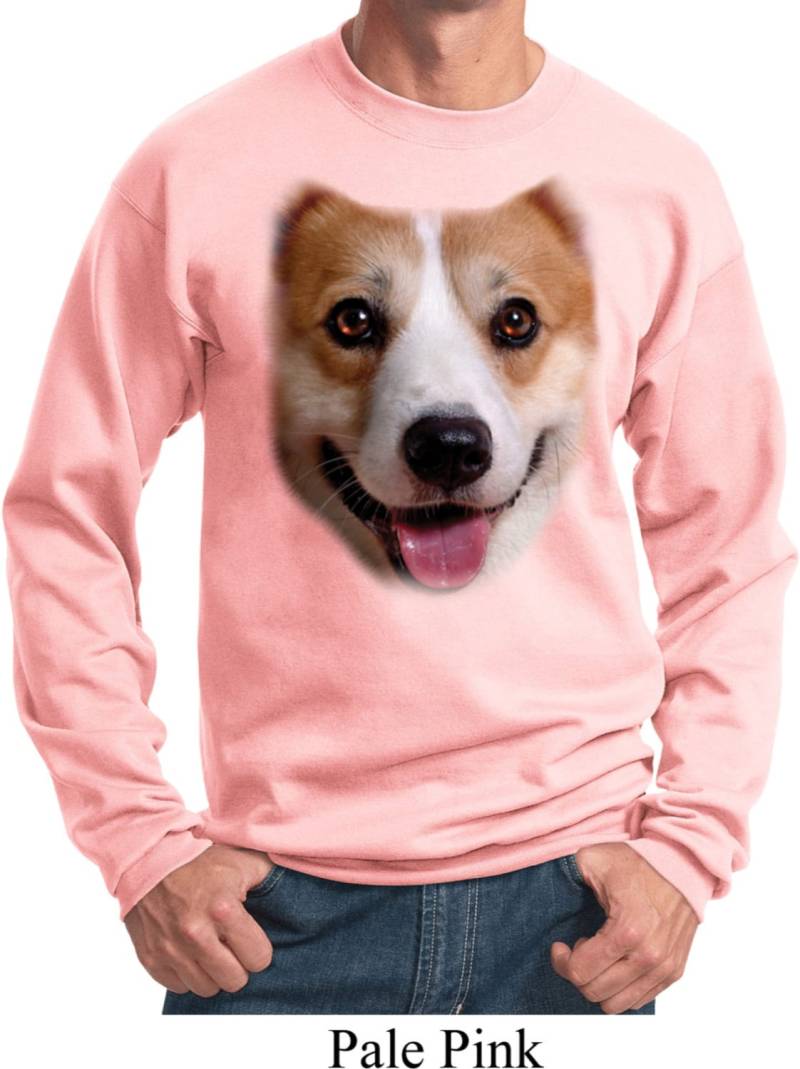Große Corgis Gesicht Sweatshirt 17703Hl0-Pc90 Große Corgis Gesicht Sweatshirt 17703Hl0-Pc90 von BuyCoolShirts
