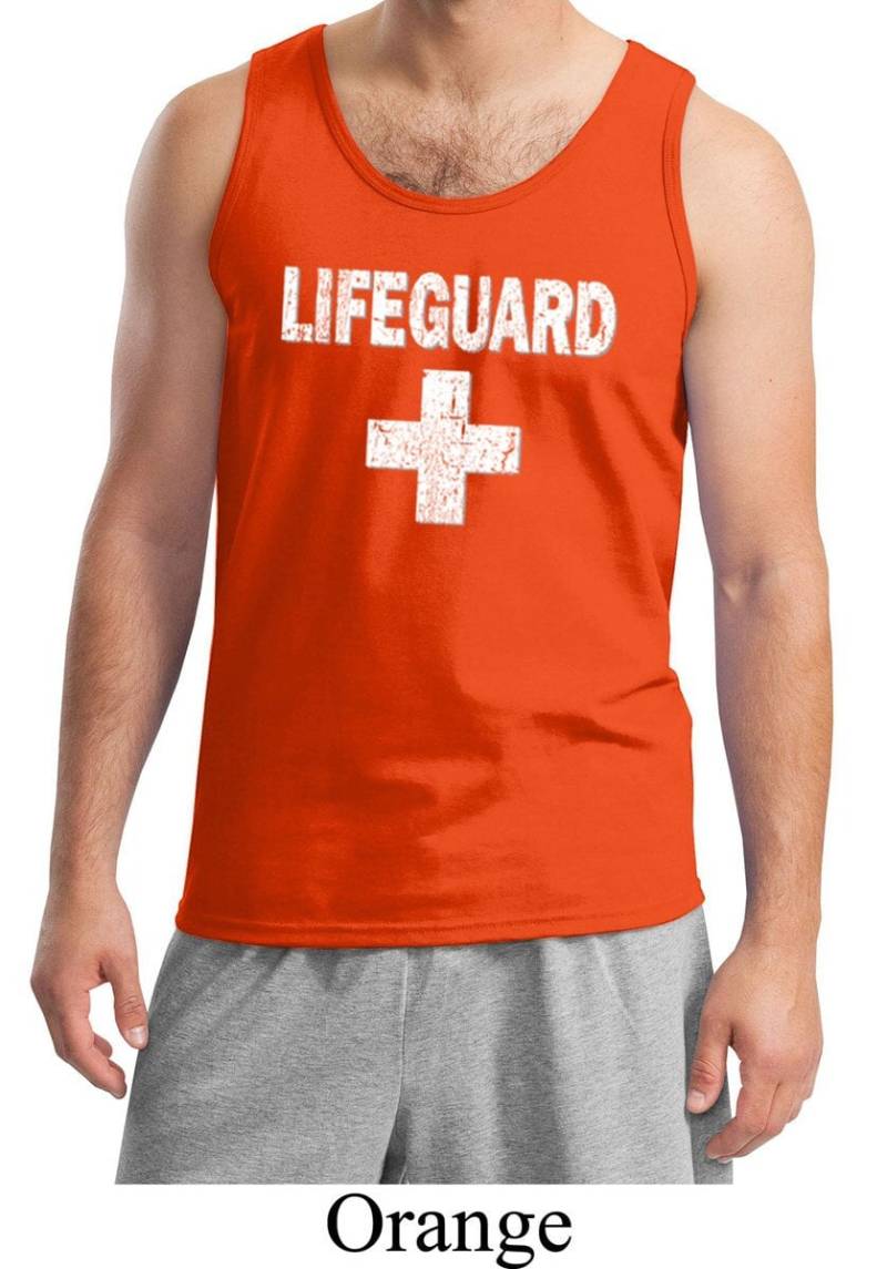 Herren Distressed Lifeguard Tank Top Distressedlifeguard-2200 Herren Distressed Lifeguard Tank Top Distressedlifeguard-2200 von BuyCoolShirts