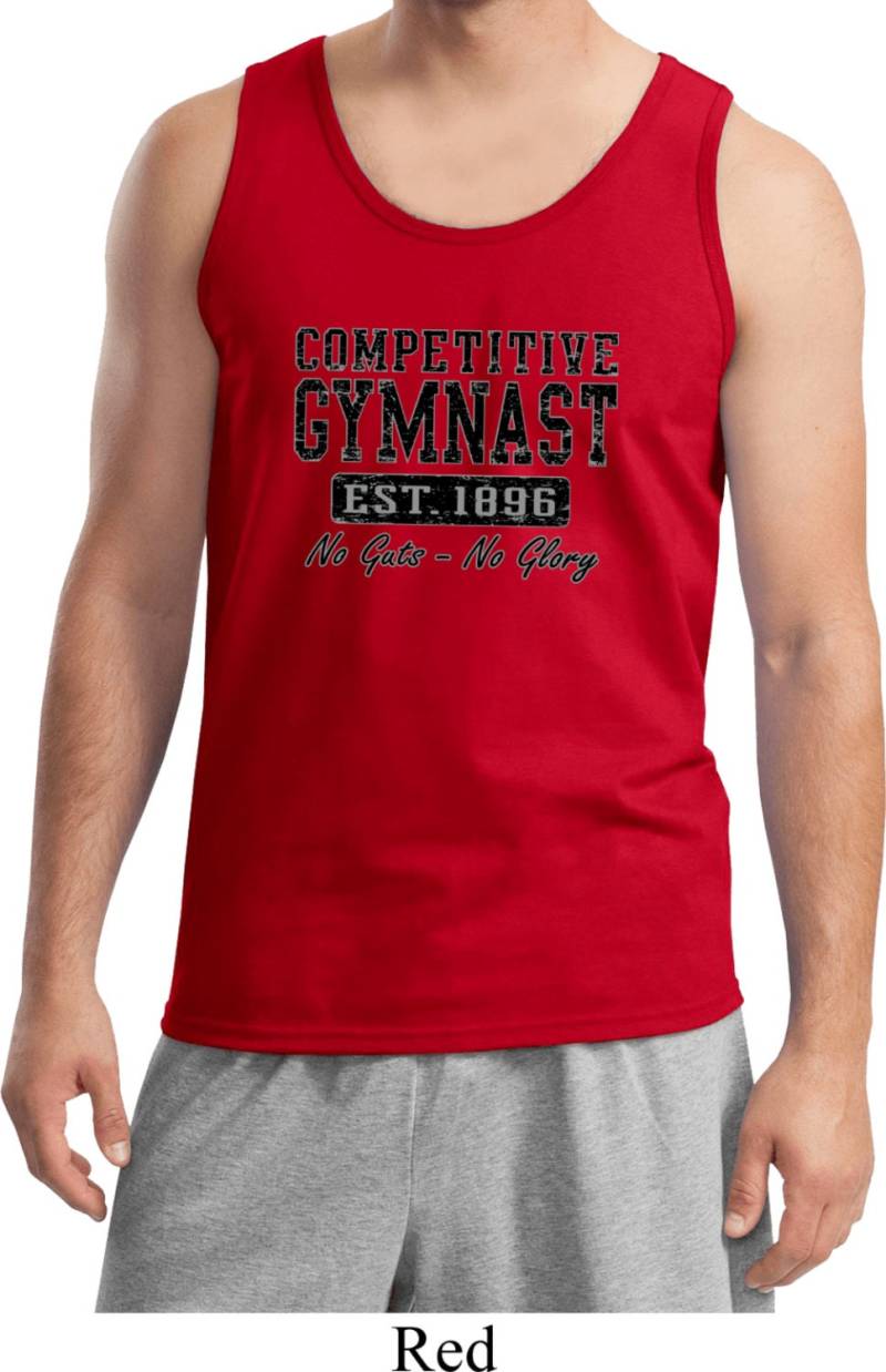 Herren Gymnastik Wettkampfturner No Guts-No Glory Tank Top Noguts-2200 Herren Gymnastik Wettkampfturner No Guts-No Glory Tank Top Noguts-2200 von BuyCoolShirts