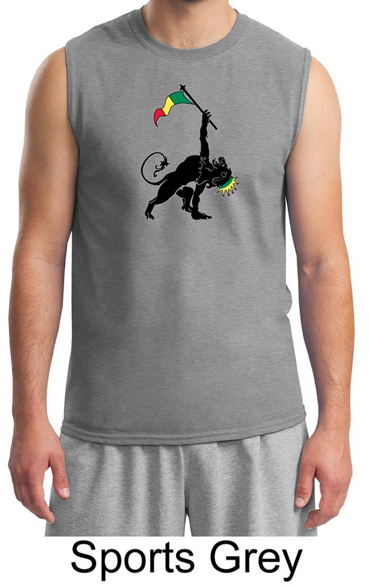 Herren Rasta Dreieck Muskel Tank Top Triangle-2700 Herren Rasta Dreieck Muskel Tank Top Triangle-2700 von BuyCoolShirts