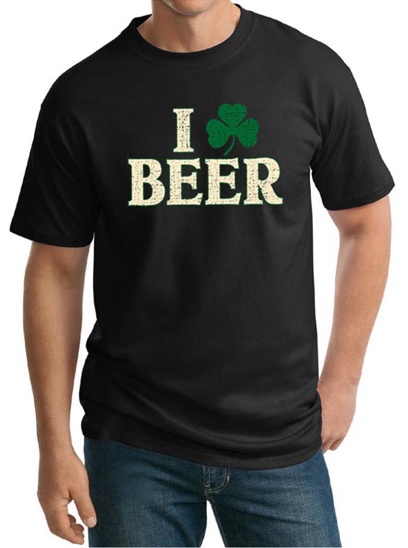 Ich Liebe Bier Herren St Patricks Day Tall T-Shirt T-Shirt A12250B-Pc61T von BuyCoolShirts
