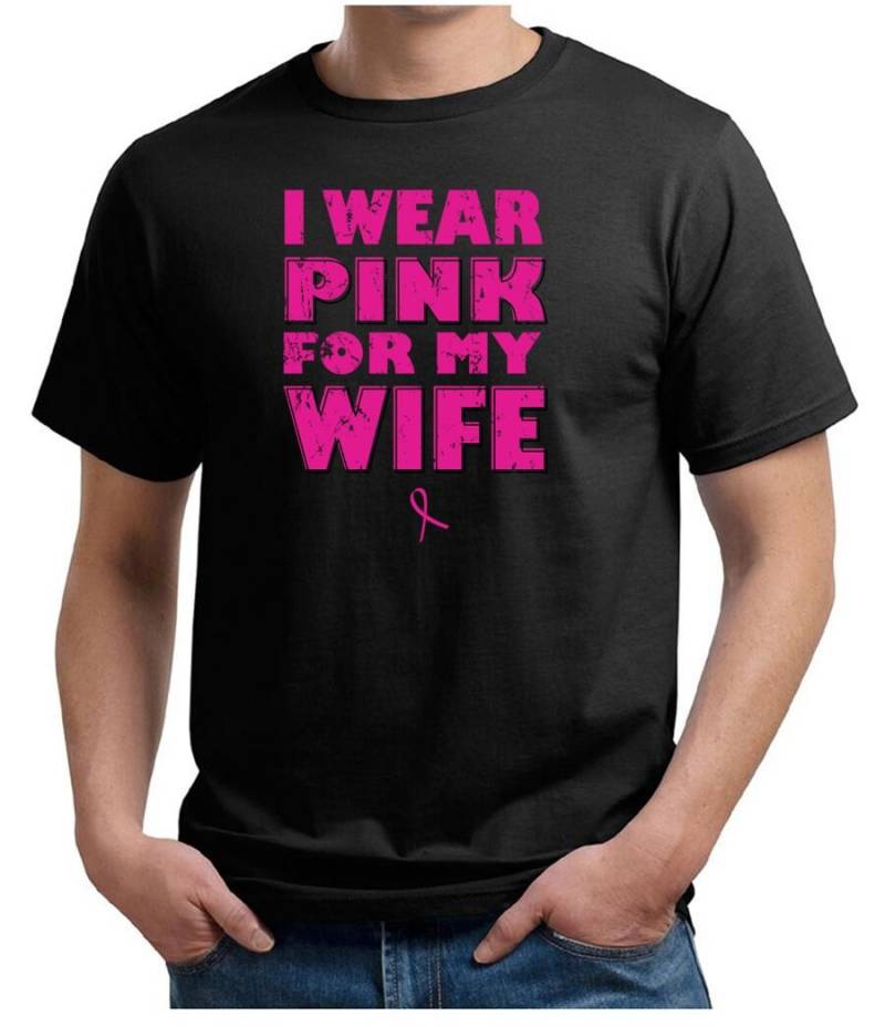 Ich Trage Pink Für Meine Frau Männer Brustkrebs Bewusstsein Bio-T-Shirt Wife-Pc50Org Ich Trage Pink Für Meine Frau Männer Brustkrebs Bewusstsein Bio-T-Shirt Wife-Pc50Org von BuyCoolShirts