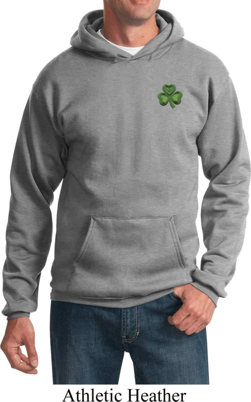 Kleeblatt Aufgesetzte Tasche Drucken Erwachsenen St. Patricks Tag Hoodie 695794-Pp-Pc90H Kleeblatt Aufgesetzte Tasche Drucken Erwachsenen St. Patricks Tag Hoodie 695794-Pp-Pc90H von BuyCoolShirts