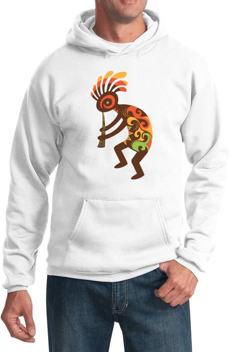 Kokopelli Erwachsene Unisex Hoodie Kokopelli-Pc90H von BuyCoolShirts