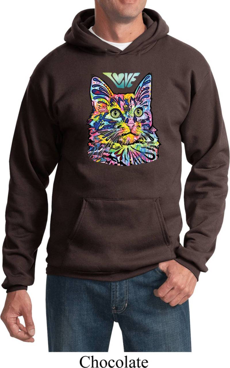 Love Cat Hoodie 21265Hd2-Pc90H Love Cat Hoodie 21265Hd2-Pc90H von BuyCoolShirts