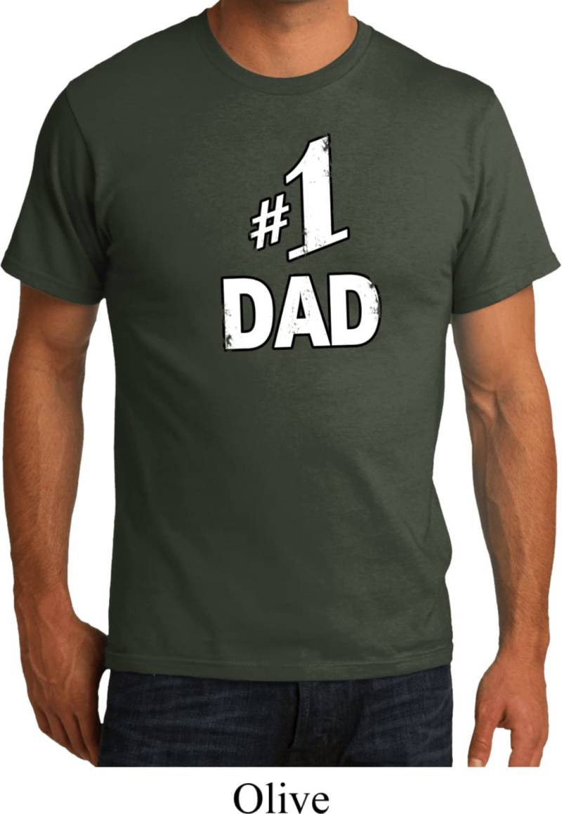 Nummer 1 Papa Bio T-Shirt 1Dad-Pc50Org Nummer 1 Papa Bio T-Shirt 1Dad-Pc50Org von BuyCoolShirts