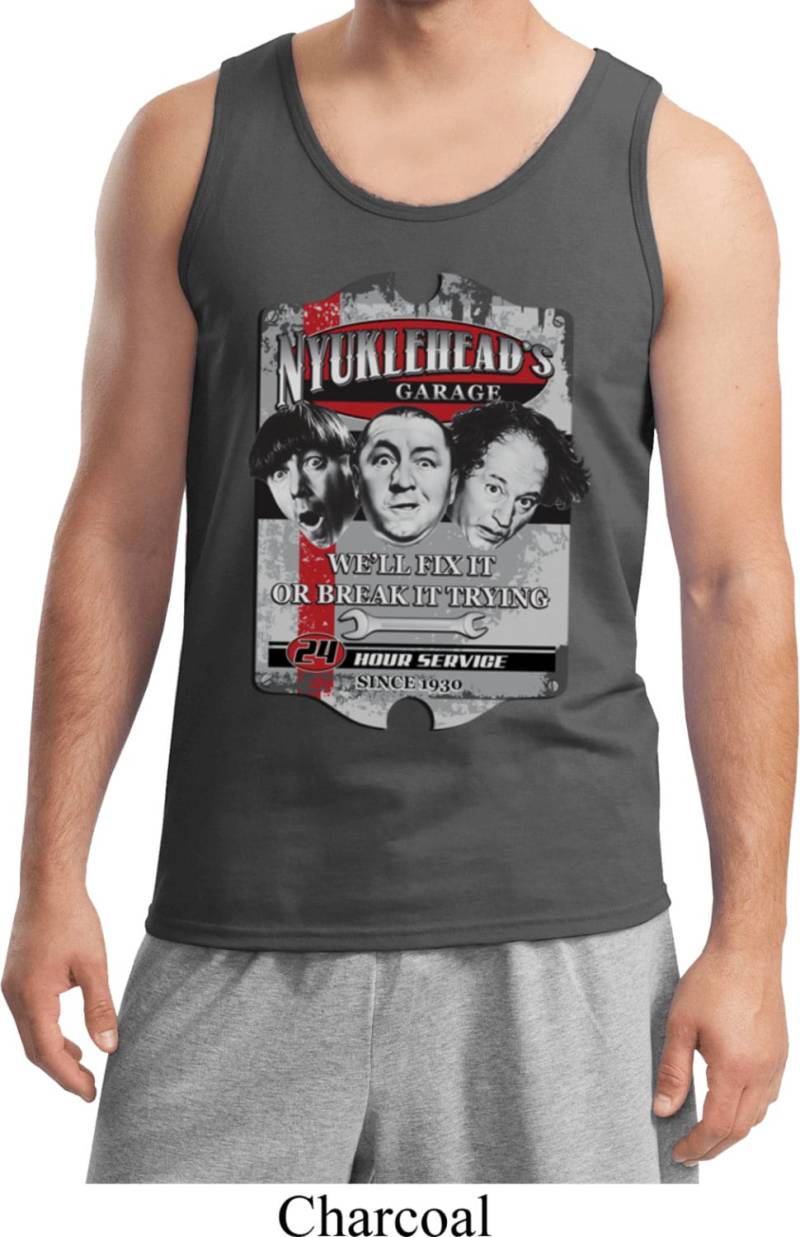Nyuklehead's Garage Herren Drei Stooges Tank Top 18664D2-2200 Nyuklehead's Garage Herren Drei Stooges Tank Top 18664D2-2200 von BuyCoolShirts