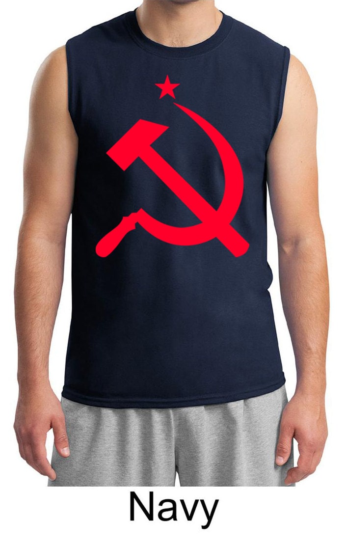 Roter Hammer Und Sichel Herren Muskel Tank Top Redhammer-2700 Roter Hammer Und Sichel Herren Muskel Tank Top Redhammer-2700 von BuyCoolShirts