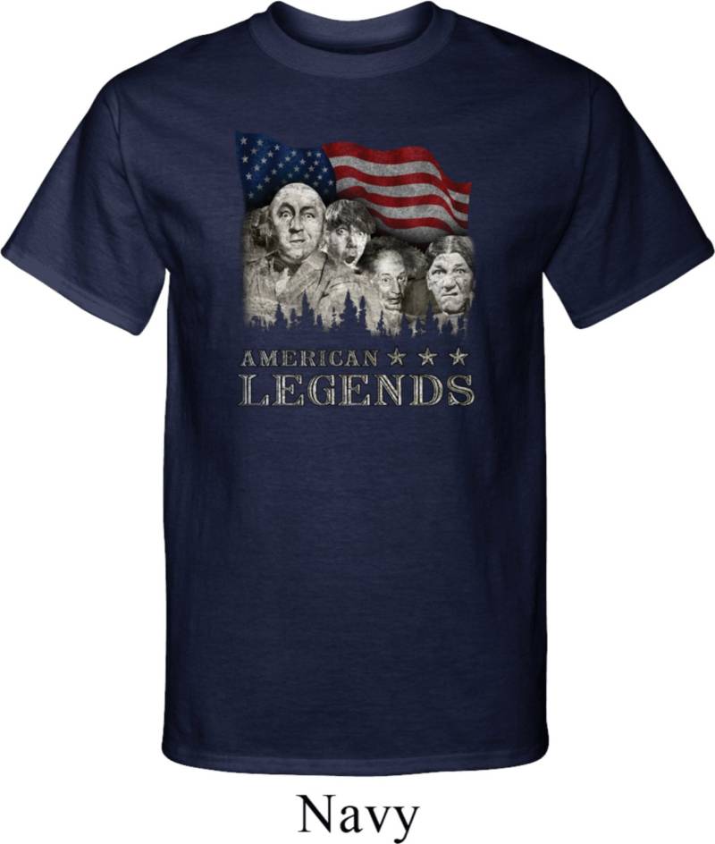 The Three Stooges Shirt Rushmorons Tall T-Shirt 18665D2-Pc61T The Three Stooges Shirt Rushmorons Tall T-Shirt 18665D2-Pc61T von BuyCoolShirts