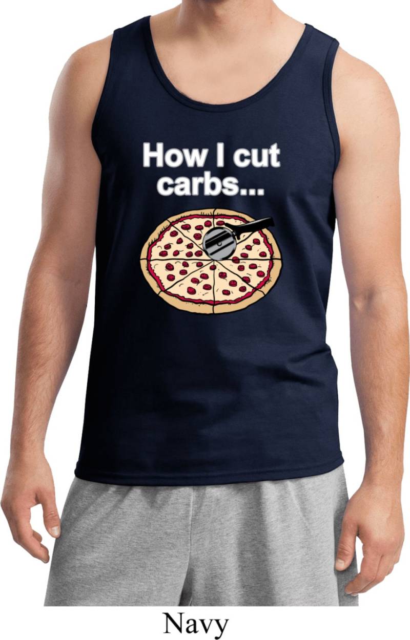 Wie Ich Schneiden Kohlenhydrate Herren Tank Top Carbs-2200 Wie Ich Schneiden Kohlenhydrate Herren Tank Top Carbs-2200 von BuyCoolShirts