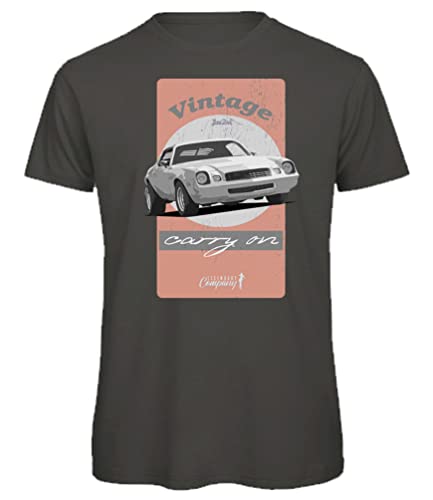 T-Shirt mit Motiv von US-Car Muscle-Car Pony-Car SS Super Sport ZL1 V8 Oldtimer (kein originaler Markenartikel) 23Ca19 von BuyPics4U