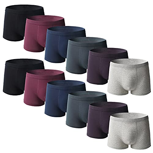 Buyaole Boxershorts Herren,Herren unterw?sche microfaser,Bequeme und atmungsaktive 6 Stück 4XL von Buyaole