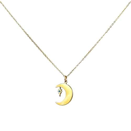 Buyongwant Unregelmäßige Y2k Doppellagige Mango-Halskette für Frauen mit Schlüsselbeinkette, modisch und vielseitig, Zink, Kein Edelstein von Buyongwant