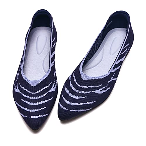 Buyrew Wohnungen für Damen, 3011 Navy, 39 EU Buyrew Wohnungen für Damen, 3011 Navy, 39 EU von Buyrew